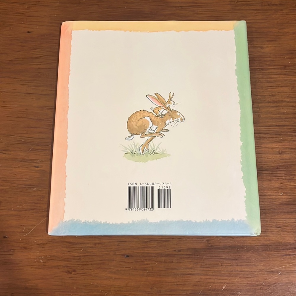 Guess How Much I Love You Mcbratney hardcover US 1st ed stuffed rabbit hare - Picture 5 of 16